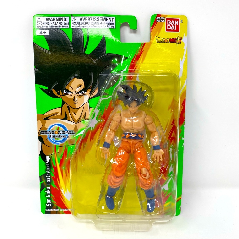 Bandai Dragon Ball Son Goku Ultra Instinct sign 5” Action Figure NEW‎
